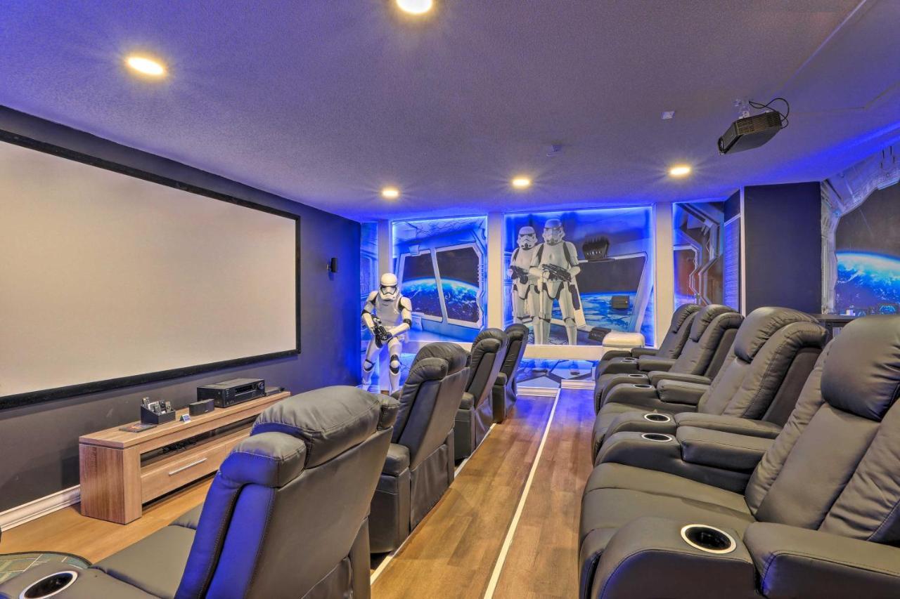 Villa With Home Theater, Bar And Poolside Cinema! Orlando Exterior photo